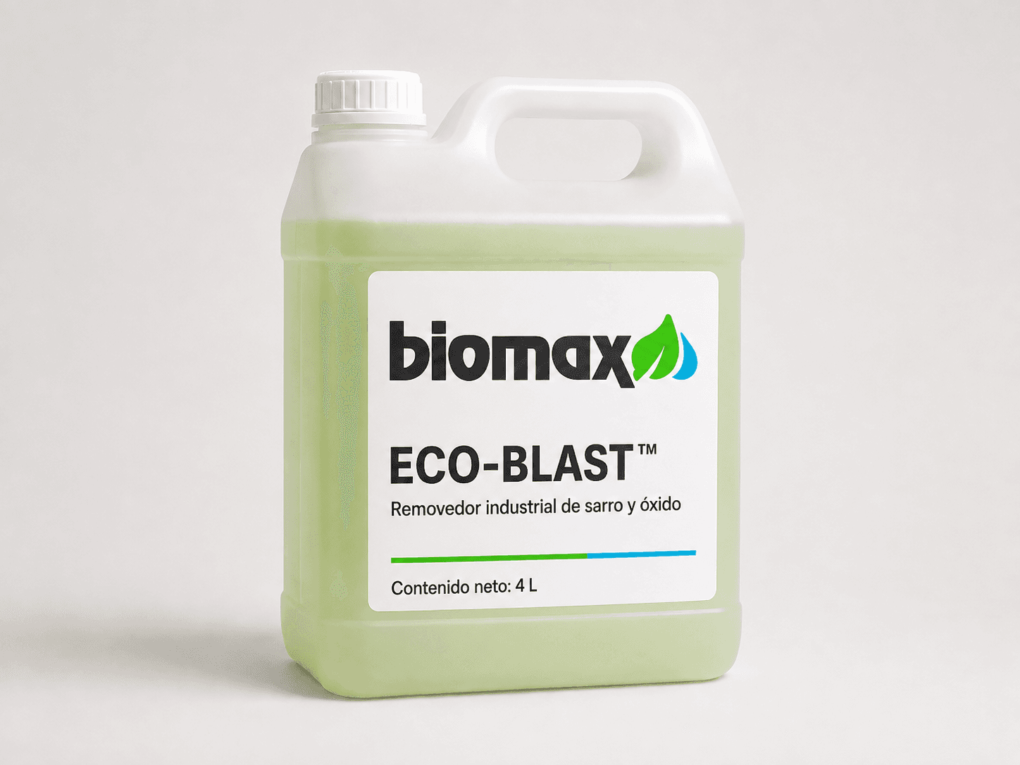 ECO-BLAST — Removedor Industrial de Sarro y Óxido de pH Bajo