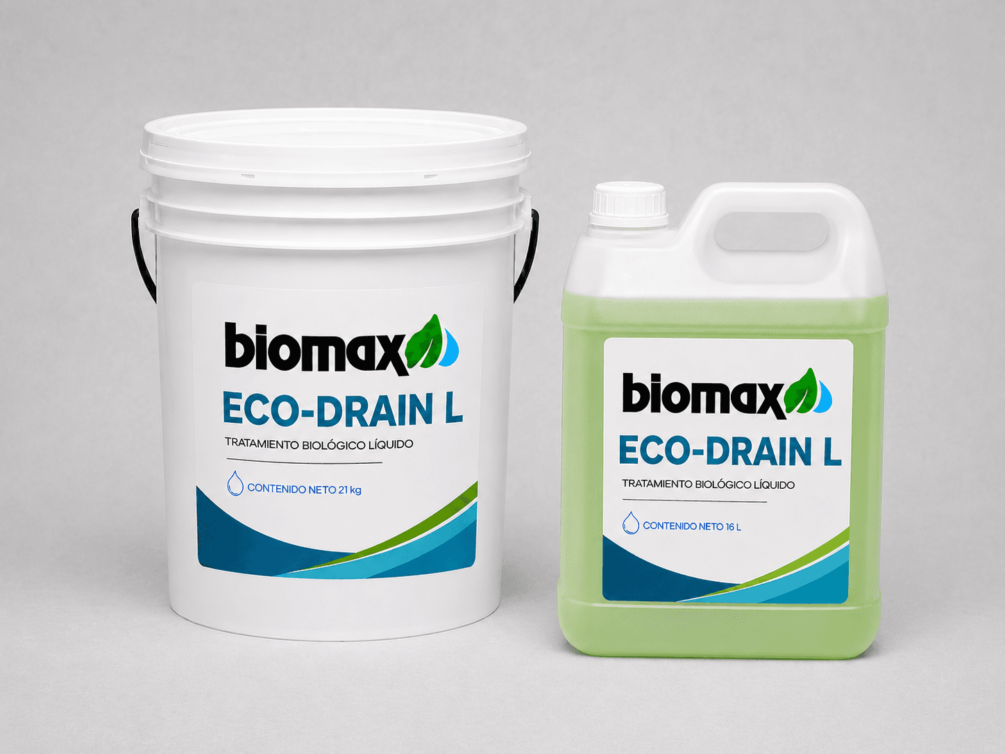 ECO-DRAIN L — Reductor de Depósitos de Grasa para Tuberías y Desagües